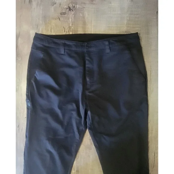 BYLT Premium Basics Everyday Pant 2 2.0 Mens 38T Tall Black Performance EUC - Picture 2 of 14